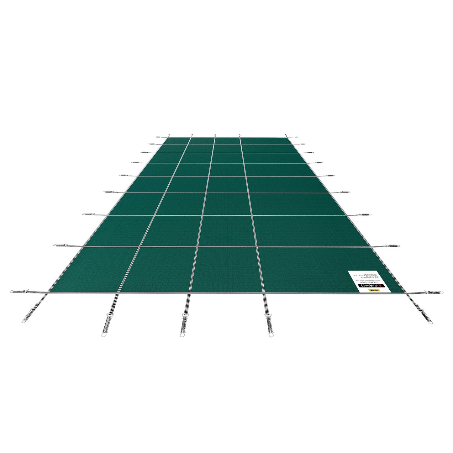 VEVOR Pool Safety Cover Fits 14x26ft Rectangle Inground Safety Pool Cover Green Mesh Solid Pool Safety Cover for Swimming Pool Winter Safety Cover