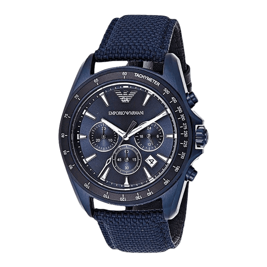 Emporio Armani Men's AR6132 Sport Blue Nylon Quartz Watch