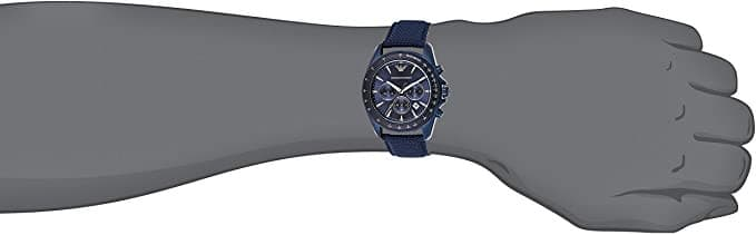 Emporio Armani Men's AR6132 Sport Blue Nylon Quartz Watch