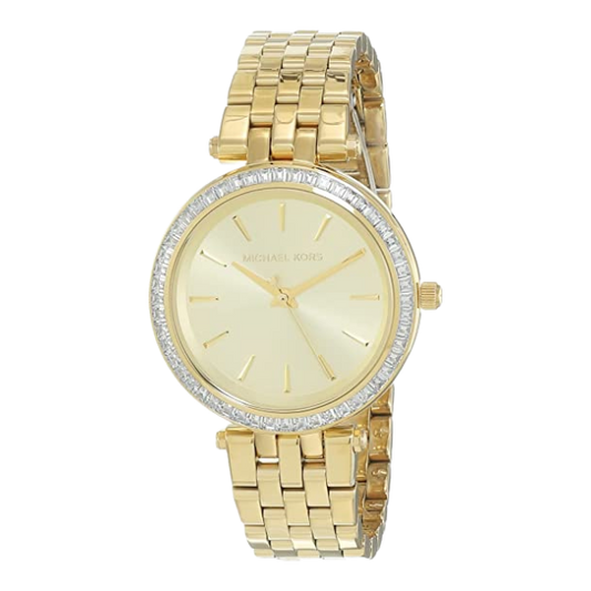 Michael Kors Ladies Watch Darci Mini Yellow Gold MK3365