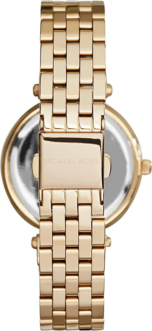 Michael Kors Ladies Watch Darci Mini Yellow Gold MK3365