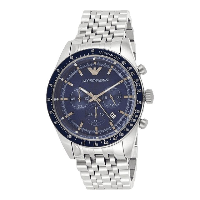 Emporio Armani Men's AR6072 Sport Silver Watch