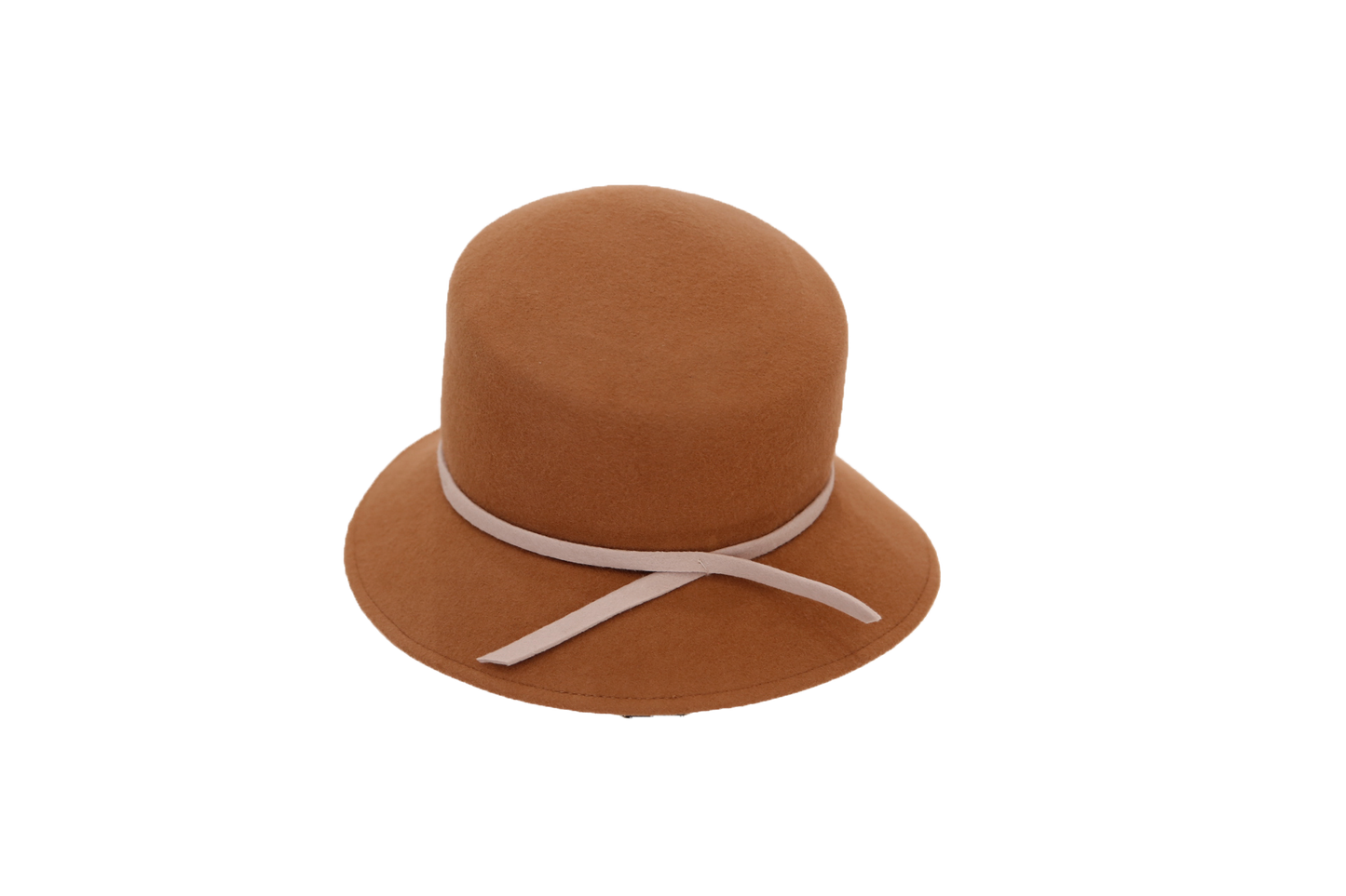 Cloche Brown Hat