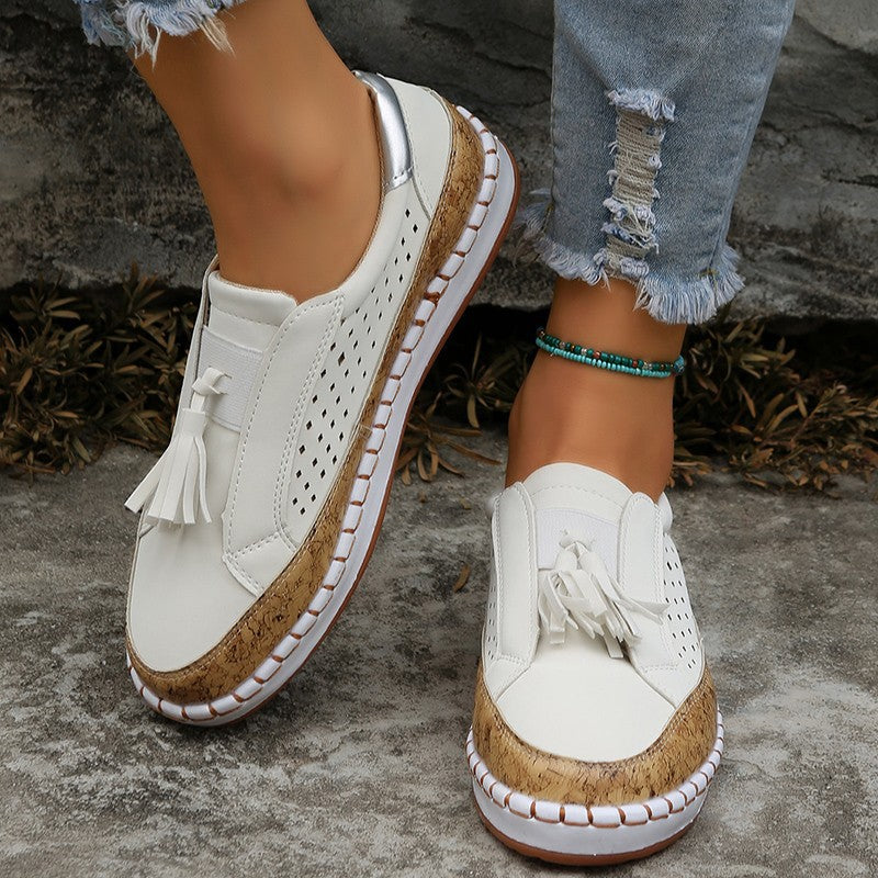 Women's Tassel Flats Loafers Shoes