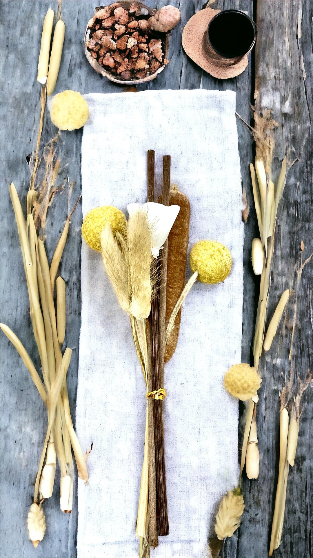 Reed Diffuser Replacement Sticks,The Wetlands, Rattan Wood Flower