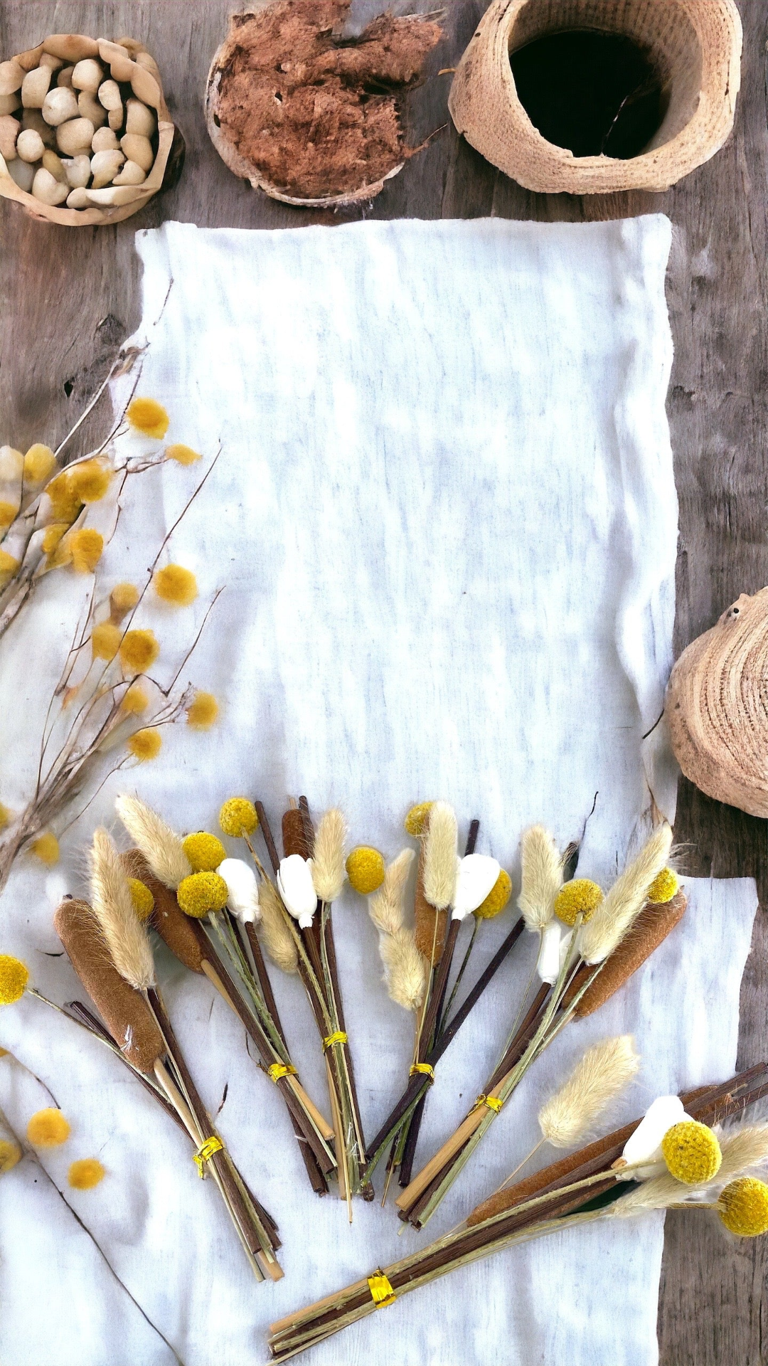 Reed Diffuser Replacement Sticks,The Wetlands, Rattan Wood Flower