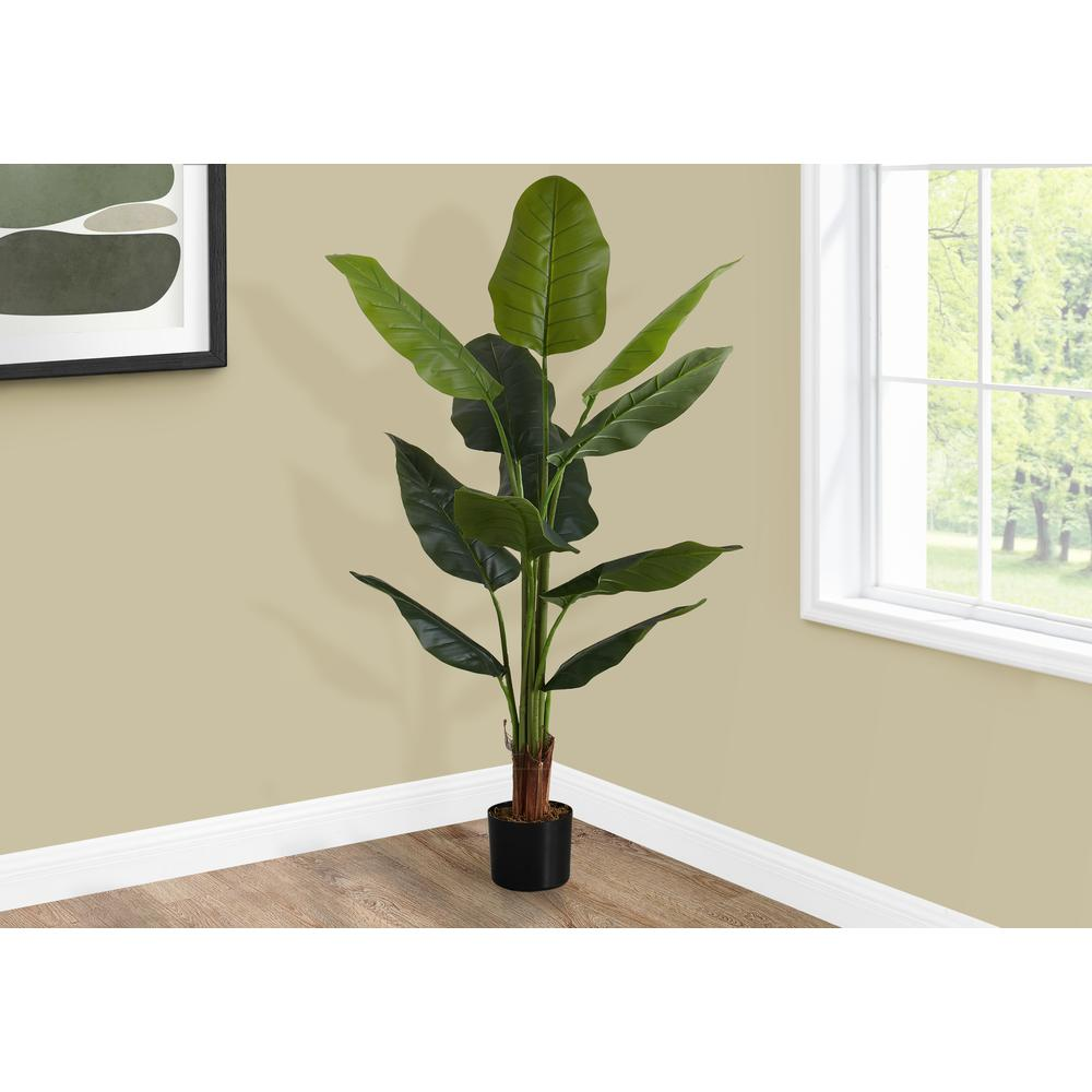 Artificial Plant, 59 Tall, Strelitzia Tree, Indoor, Faux, Fake, Floor