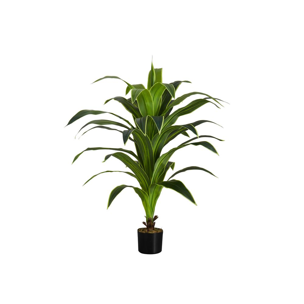 Artificial Plant, 47 Tall, Dracaena Tree, Indoor, Faux, Fake, Floor, Greenery