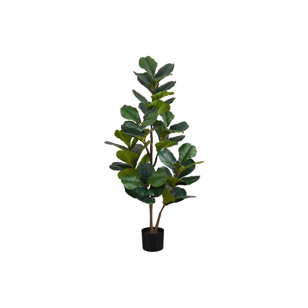 Artificial Plant, 49 Tall, Fiddle Tree, Indoor, Faux, Fake, Floor, Greenery