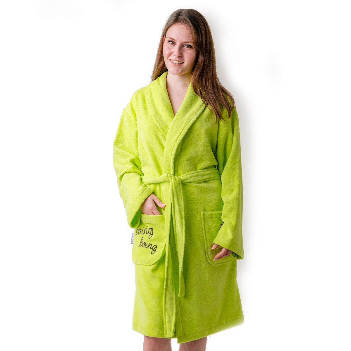 Milk&Moo Cacha Frog Velvet Mother Bathrobe