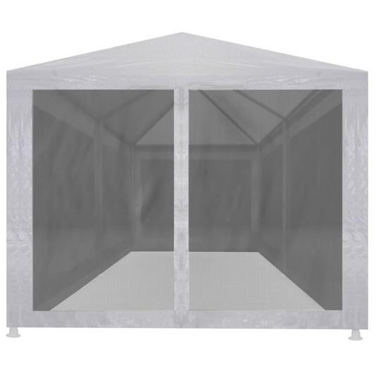 Party Tent with 6 Mesh Sidewalls 19.7' x 9.8'