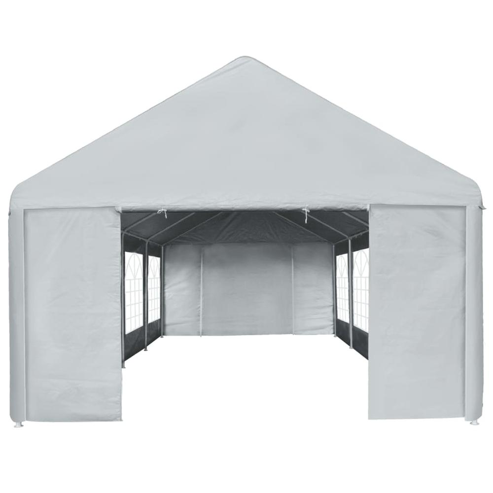 Party Tent PE 13.1'x26.2'Gray