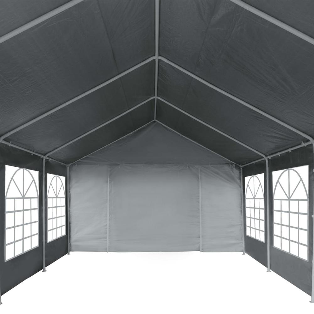 Party Tent PE 13.1'x26.2'Gray