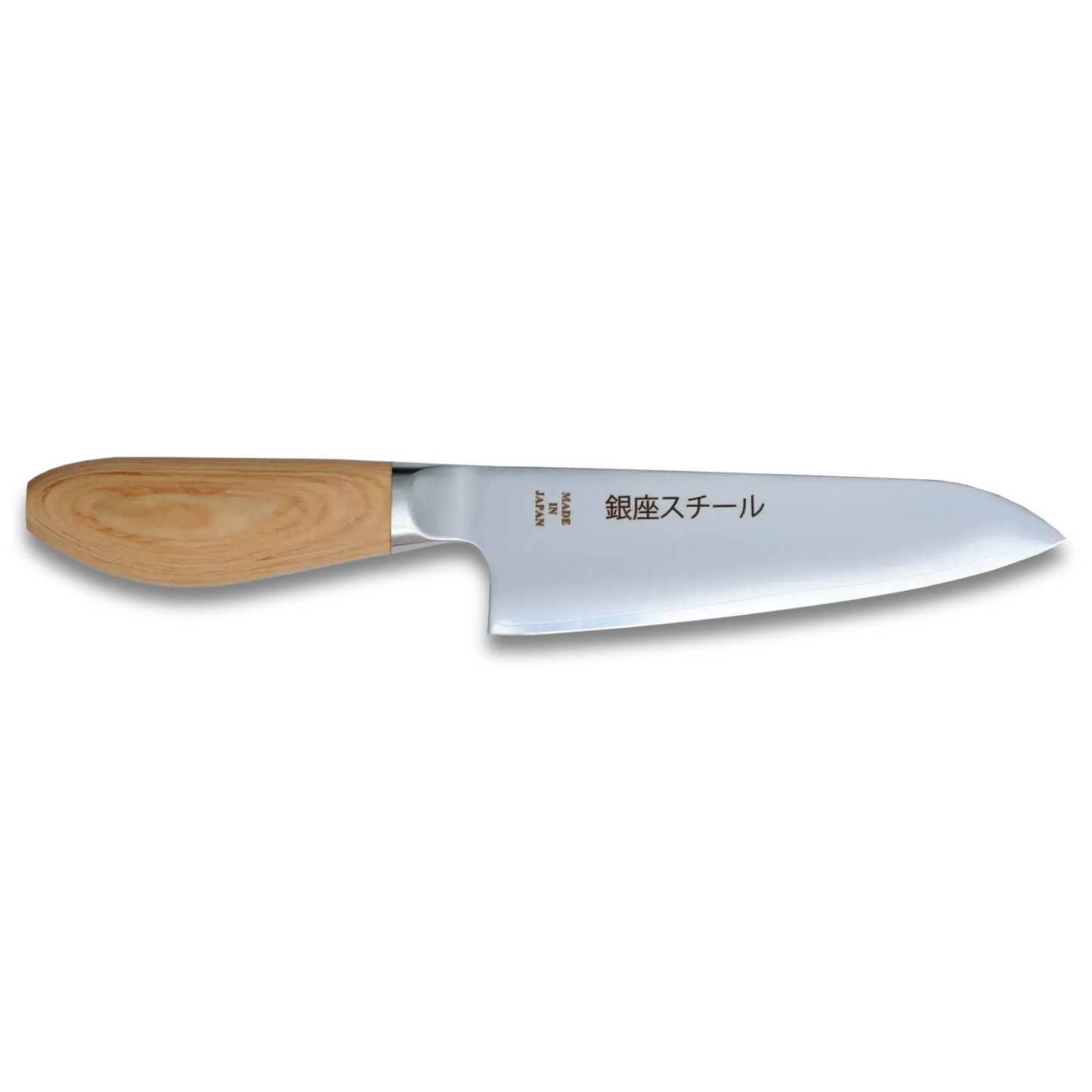 MATSUE 165 - MV Stainless Steel Santoku Knife 165mm/Natural Wood Handle