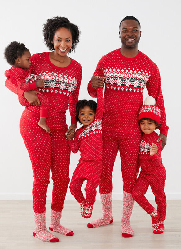 Christmas Printed Pajama Set