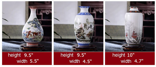 Antique Style Jingdezhen Ceramic Vase