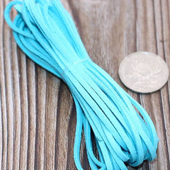 DIY Bracelet Necklace Suede Rope, 3MM, 1/10"