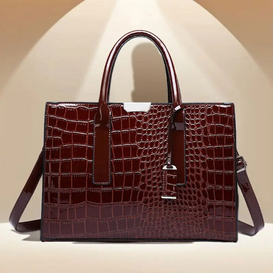 Crocodile Print Women Handbags