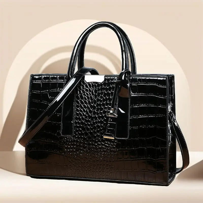 Crocodile Print Women Handbags