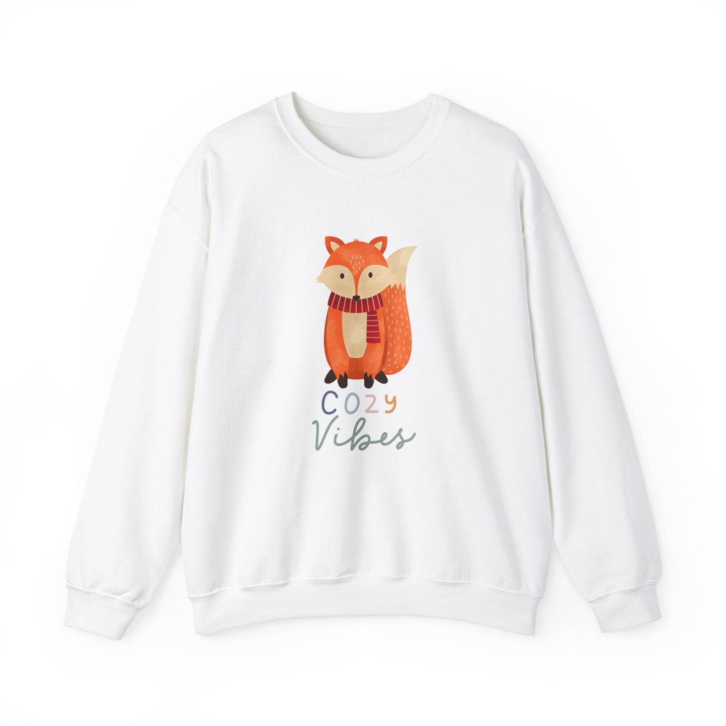 Fox cozy vibes Unisex Heavy Blend™ Crewneck Sweatshirt