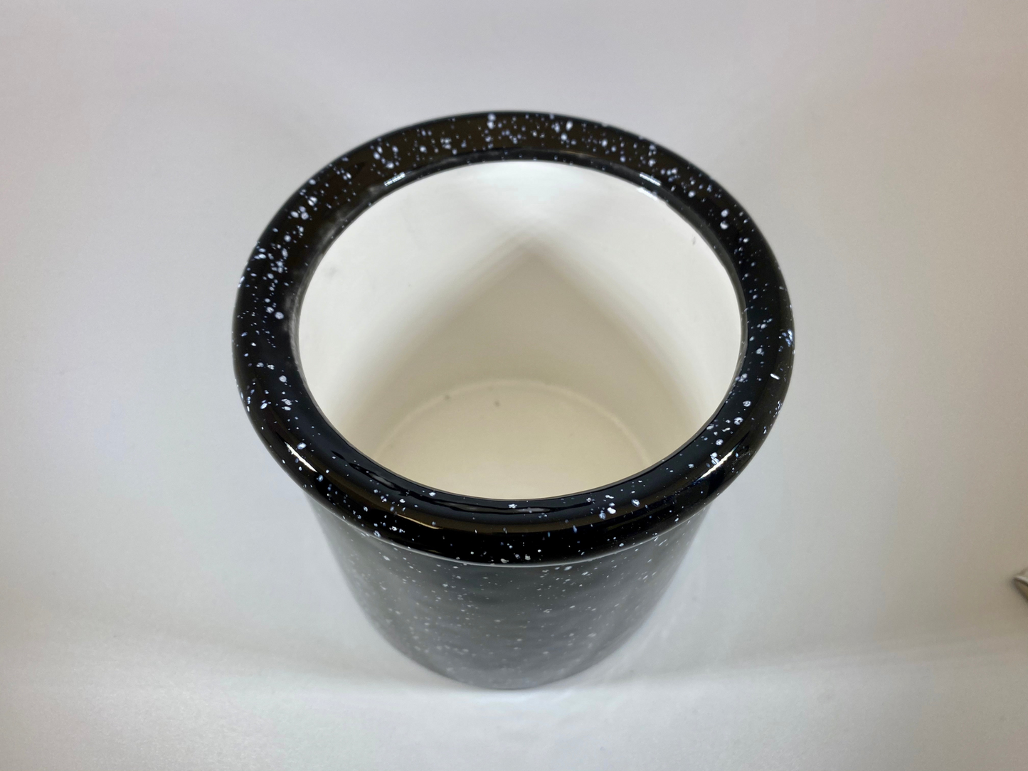 Speckled Black Canister