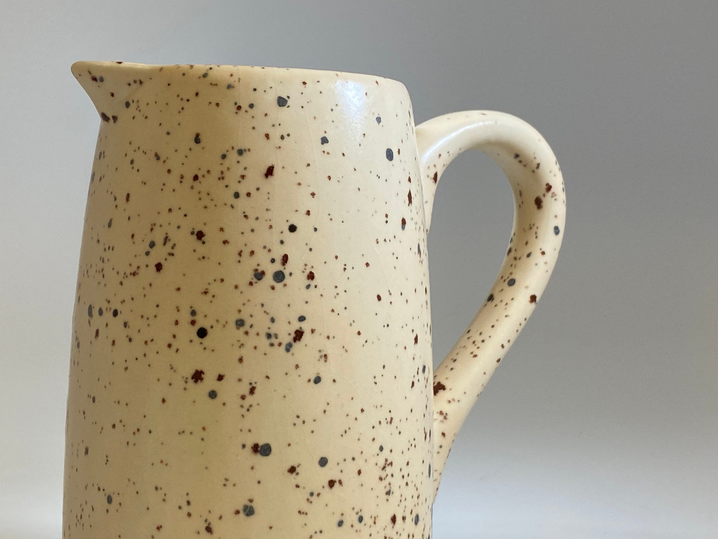 Milk Jug, Creamer, Honey Speckled Glaze