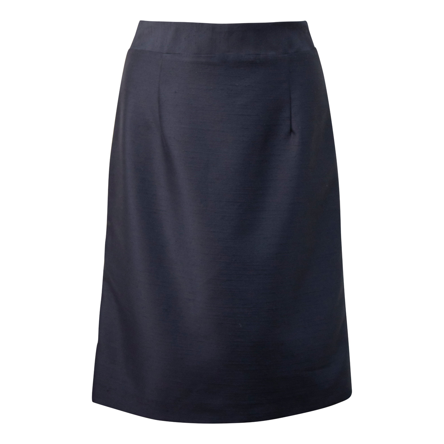 Luxe Straight Mini Skirts In Black