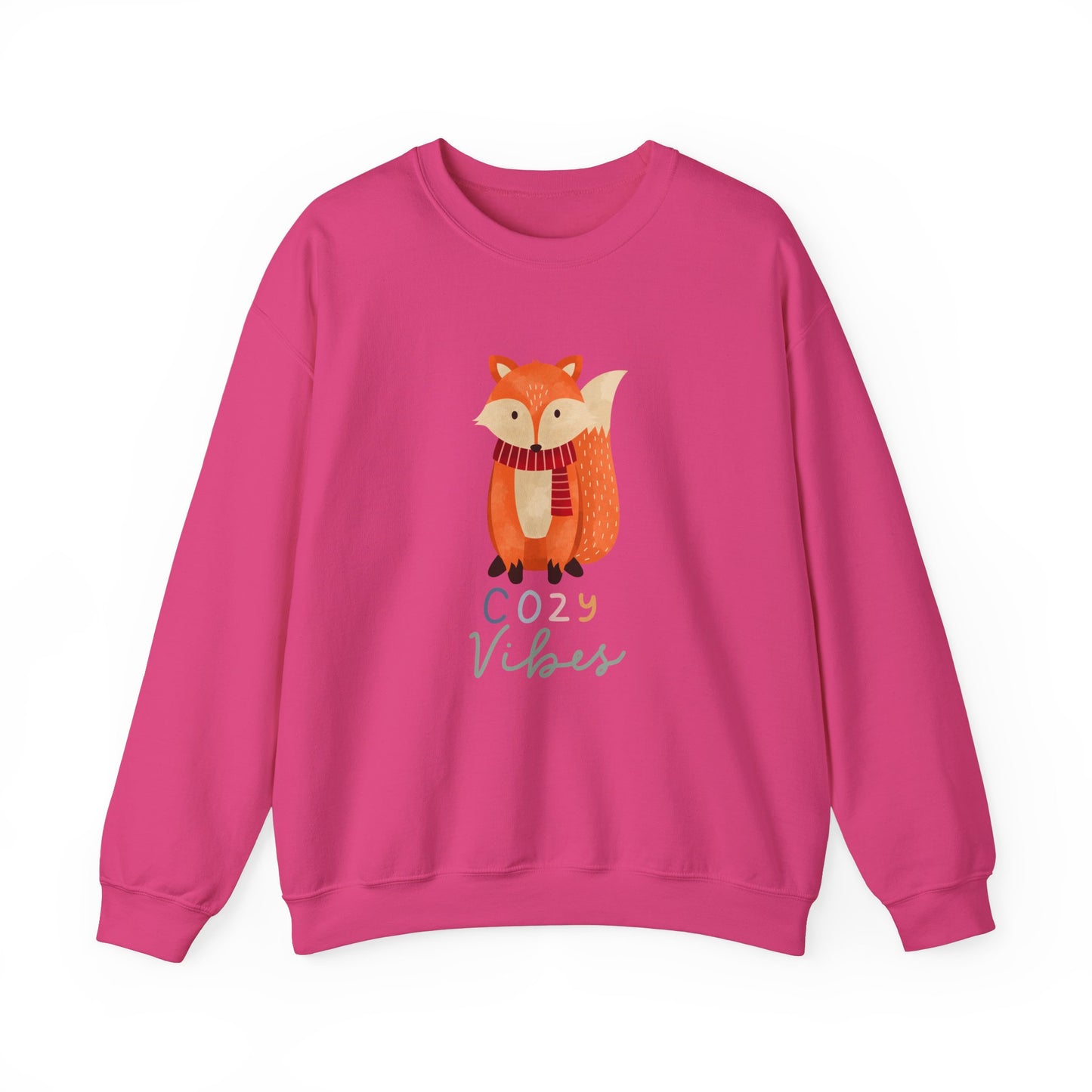 Fox cozy vibes Unisex Heavy Blend™ Crewneck Sweatshirt