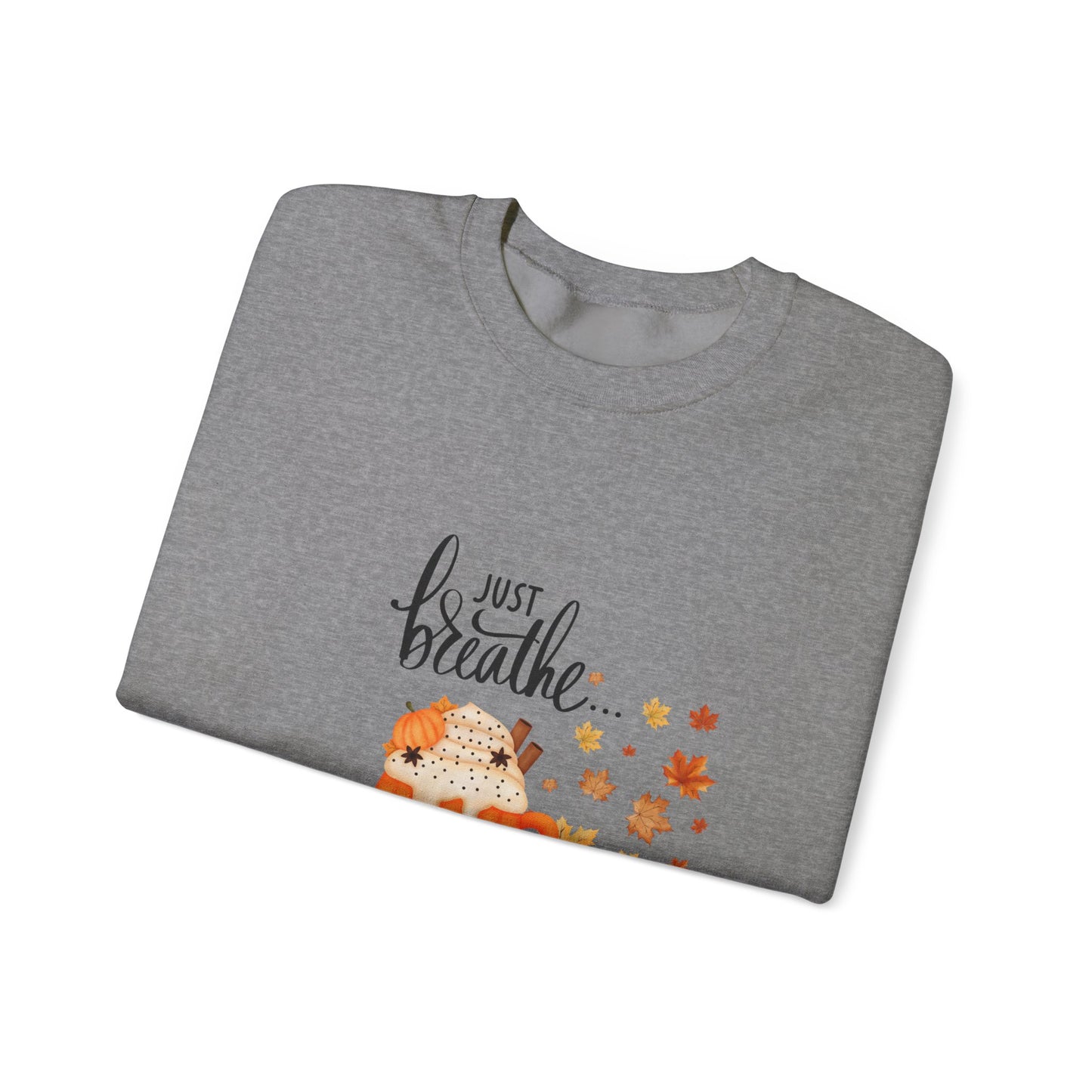 Just Breathe...Unisex Heavy Blend™ Crewneck Sweatshirt