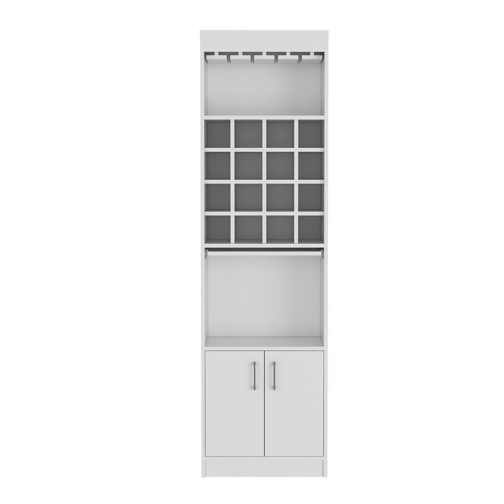 Soria Bar Cabinet - White