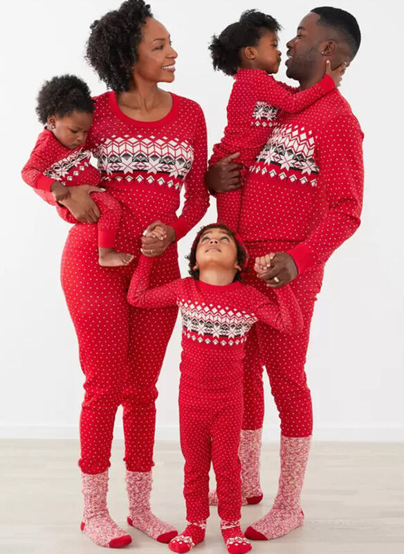 Christmas Printed Pajama Set