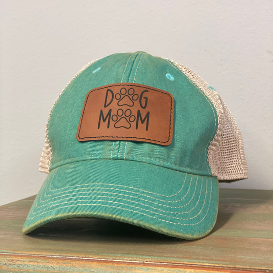 Dog Mom Patch Hat