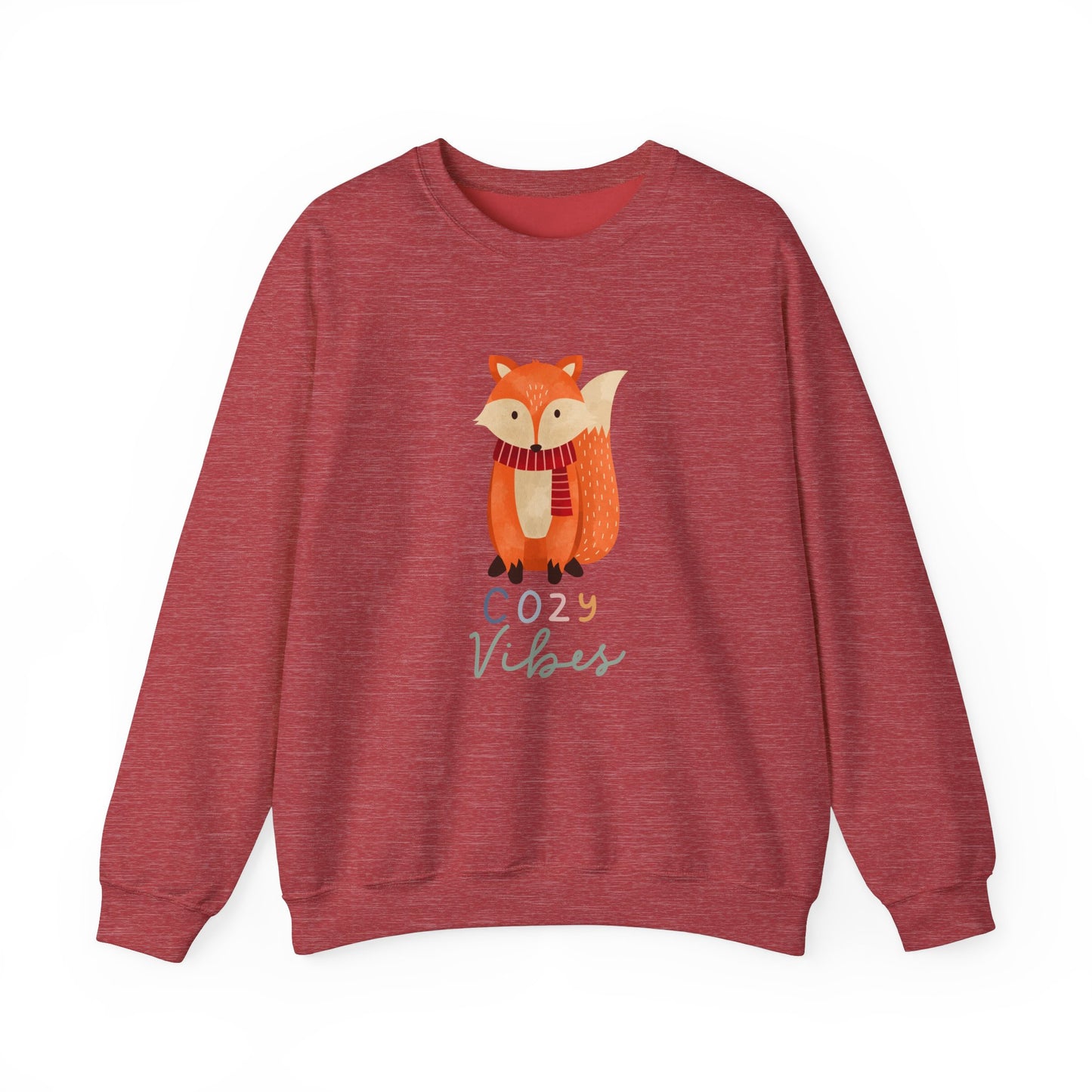 Fox cozy vibes Unisex Heavy Blend™ Crewneck Sweatshirt