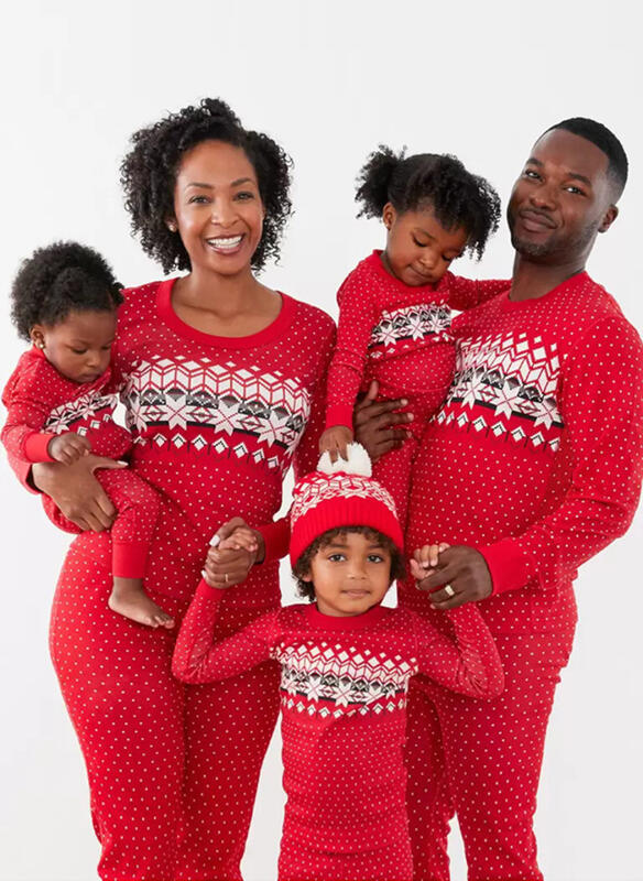 Christmas Printed Pajama Set