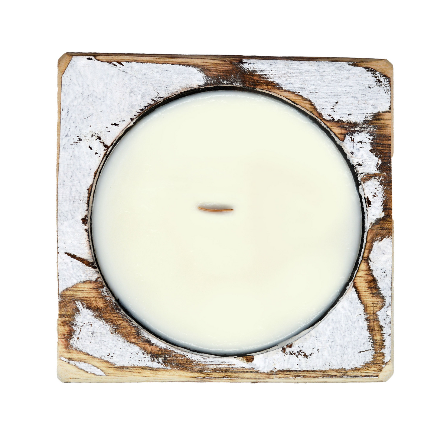 Rustic Ember | Vintage Cheese Mold | Soy Wax Candle