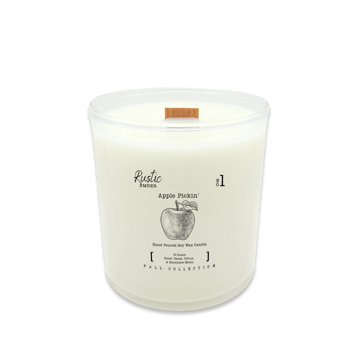 Apple Pickin' | 10 Ounce Candle | Rustic Ember