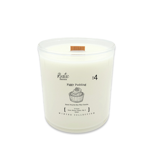 Figgy Pudding | 10 Ounce Candle | Rustic Ember