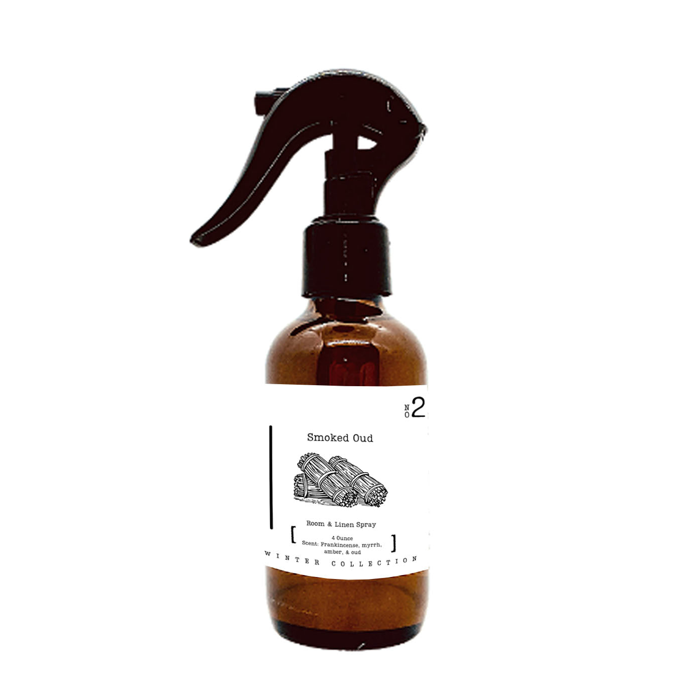 Smoked Oud | Room & Linen Spray | Rustic Ember