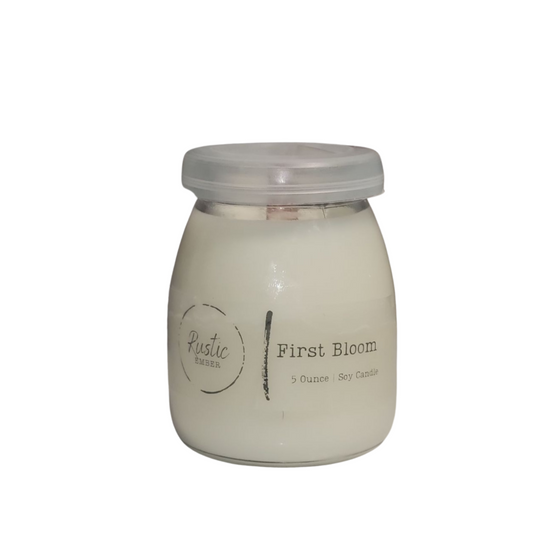 Rustic Ember | First Bloom | 5 oz candle