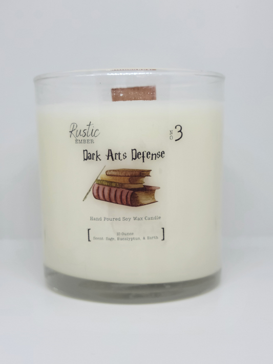 Rustic Ember | Dark Arts Defense | 10 ounce candle