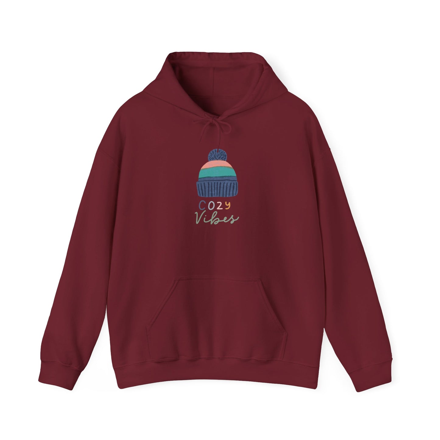 Beanie Cozy Vibes Unisex Heavy Blend™ Hooded Sweatshirt