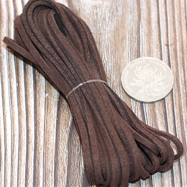 DIY Bracelet Necklace Suede Rope, 3MM, 1/10"