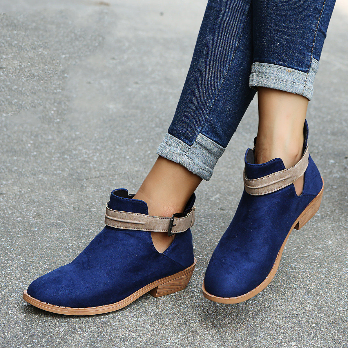 Buckle Ankle Boots