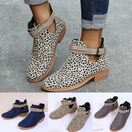 Buckle Ankle Boots