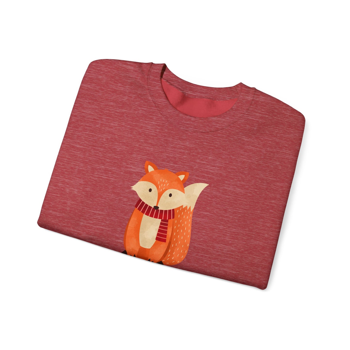 Fox cozy vibes Unisex Heavy Blend™ Crewneck Sweatshirt