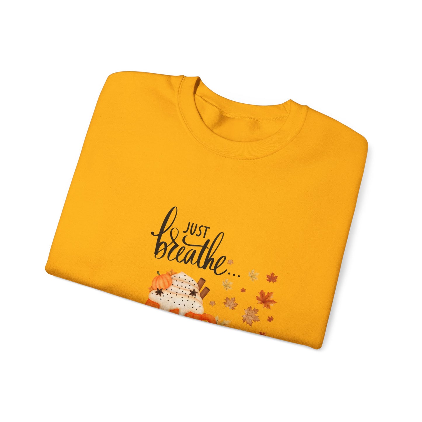 Just Breathe...Unisex Heavy Blend™ Crewneck Sweatshirt