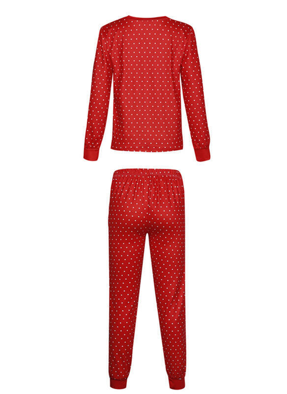 Christmas Printed Pajama Set