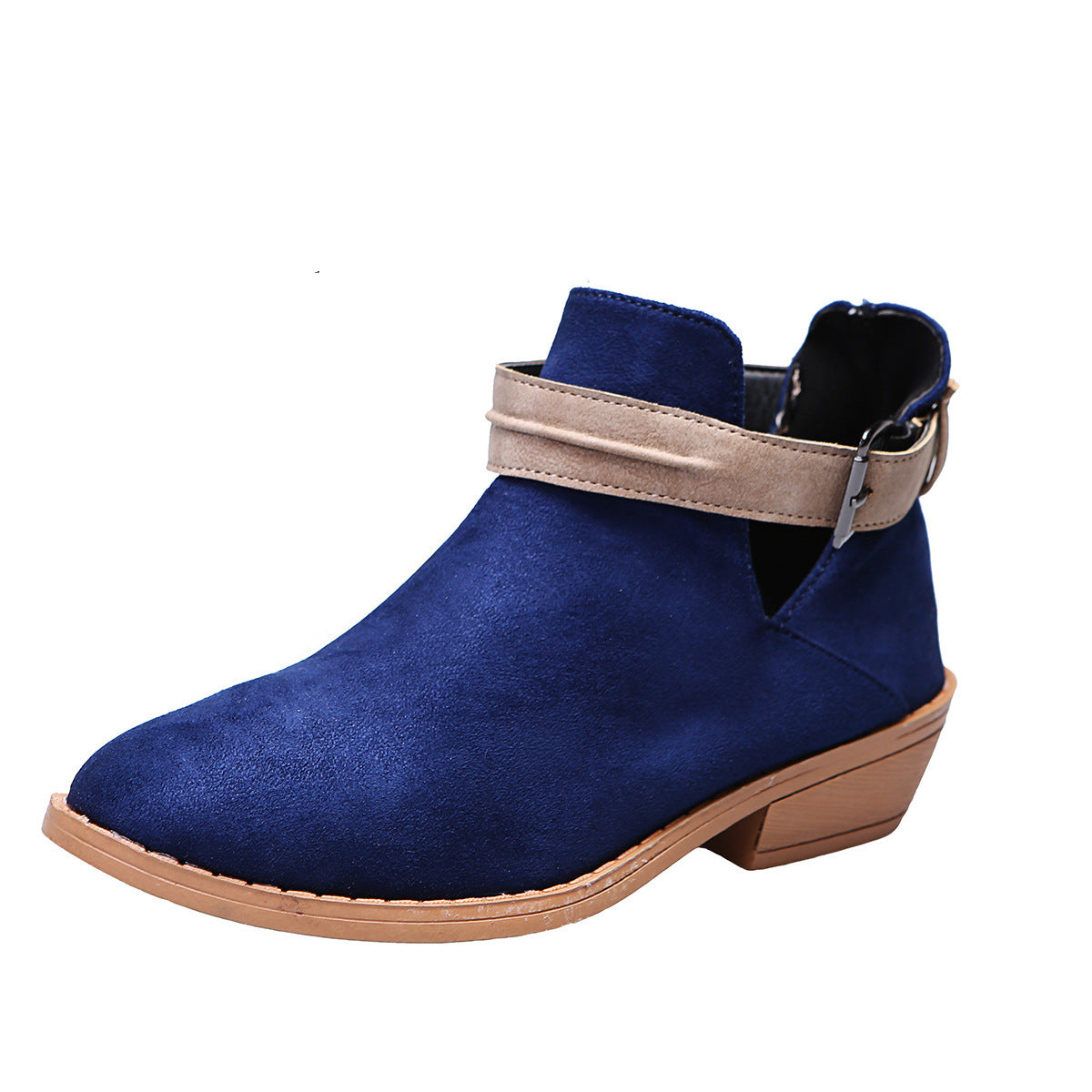 Buckle Ankle Boots