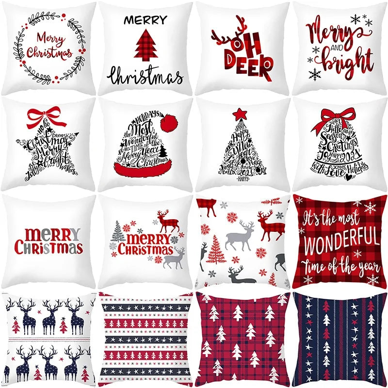 Christmas Pillow Cover 18x18in (45x45cm)