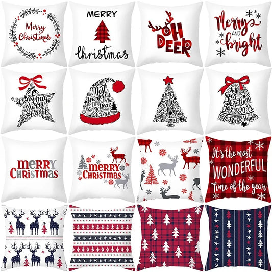 Christmas Pillow Cover 18x18in (45x45cm)